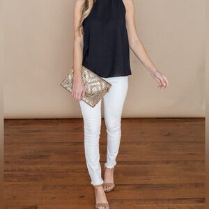 PAIGE White Ankle & Cropped Jeans